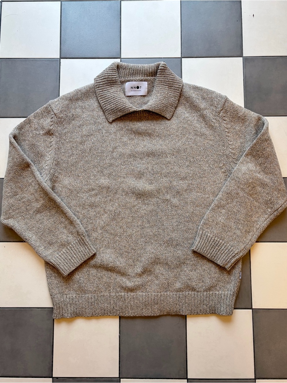 NN.07 🐑 Wool Blend Sweater in Oatmeal